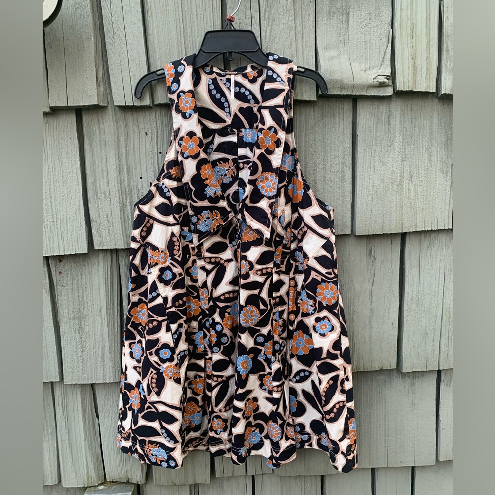 Free people Katie printed mini dress